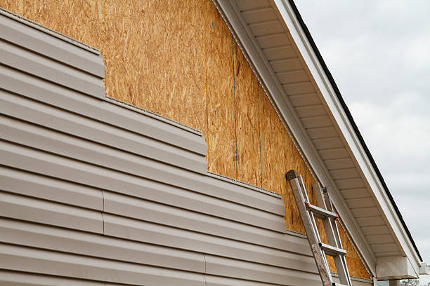 Professional Siding Contractor technician working in Ambler, PA